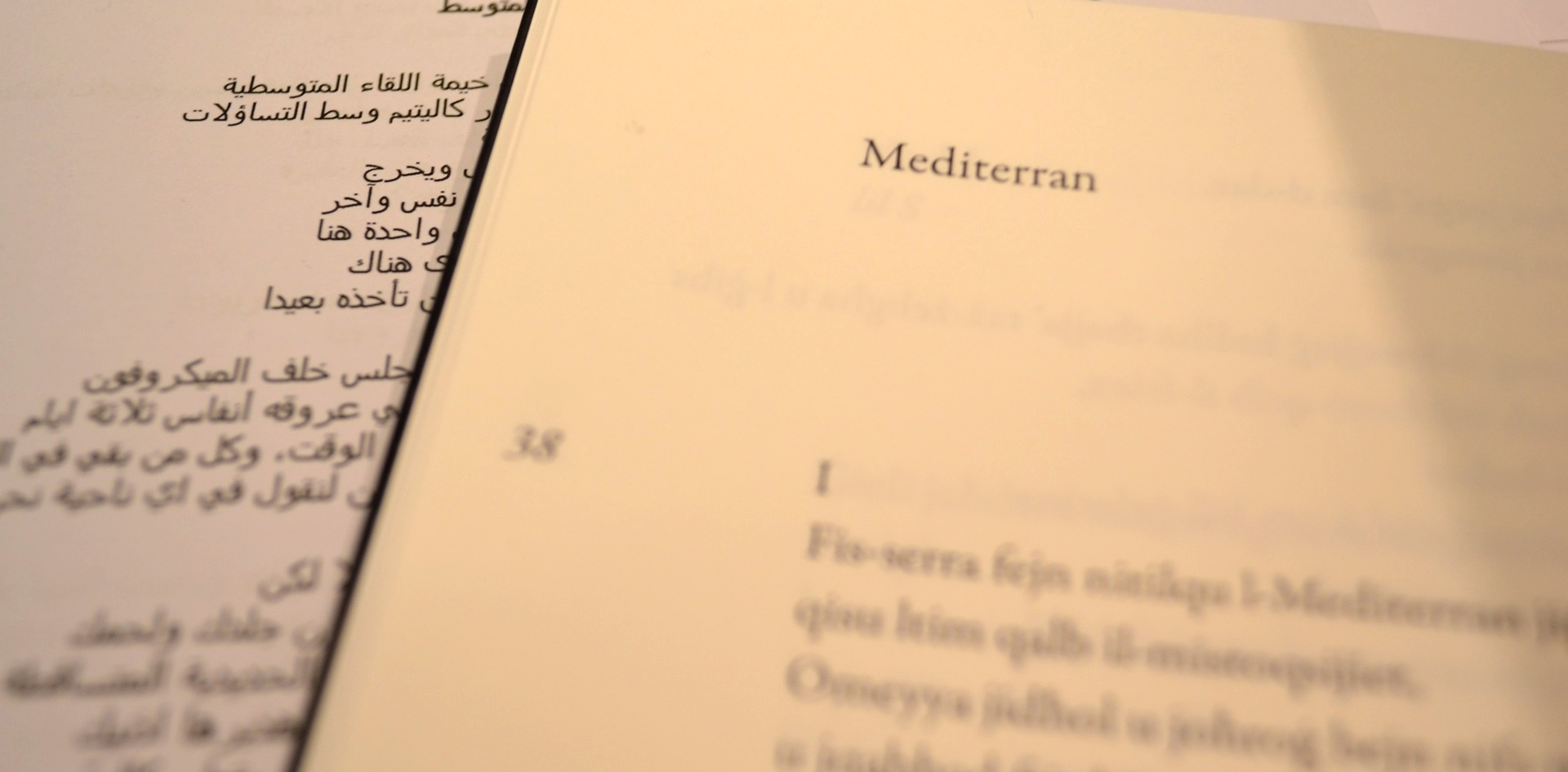 Translation of Adrian Grima’s two poetry collections into Arabic